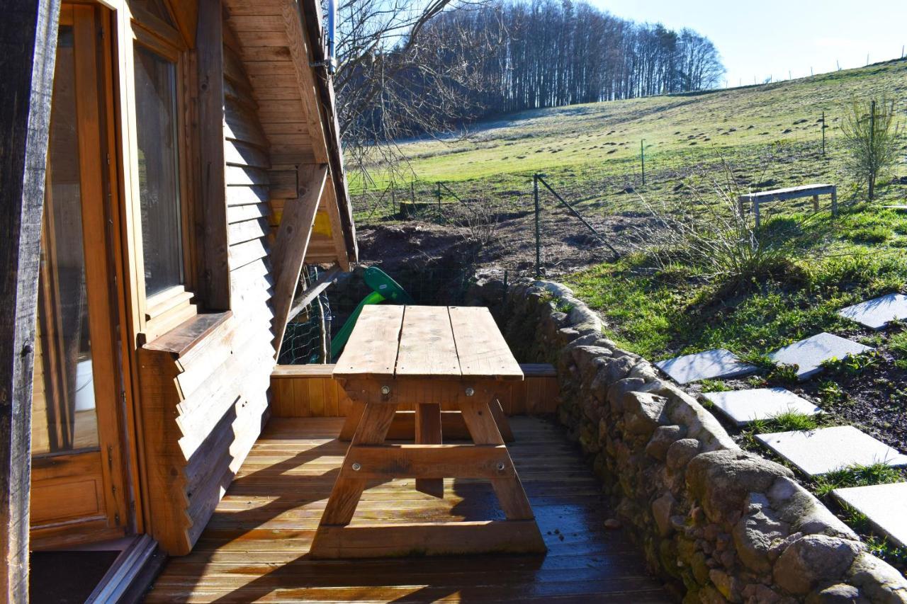 "La Vieille Grange", Au Coeur De La Nature Laveline-du-Houx Luaran gambar